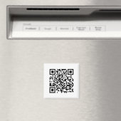 Wil je me trouwen? QR-code Magneet (Insitu (Vaatwasser))