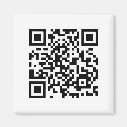 Wil je me trouwen? QR-code Magneet (Voorkant)