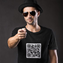 Wil je me trouwen? QR-code Voorstel T-shirt
