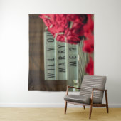 Wil je me trouwen? Voorstel voor huwelijk Wandkleed (In situ)