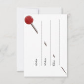 Wil je me vastpinnen? bedankkaart (Achterkant)