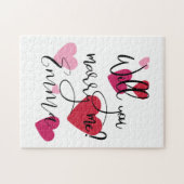 Wil je me voorstellen aanpassen aan je hart? legpuzzel (Horizontaal)