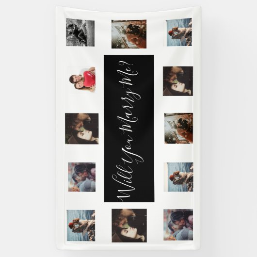 Wil je me voorstellen banner laten zien met foto's (Verticaal)