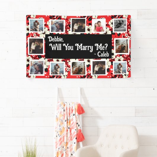 Wil je me voorstellen banner laten zien met foto's (Insitu)