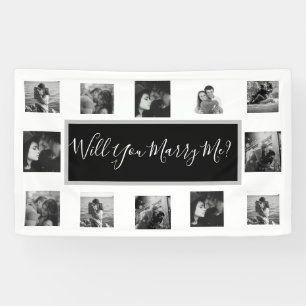 Wil je me voorstellen banner laten zien met foto's