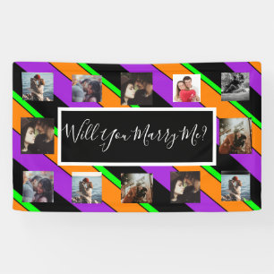 Wil je me voorstellen banner laten zien met foto's