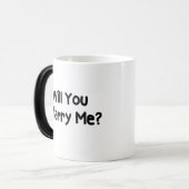 Wil je me voorstellen? magische mok (Voorkant links)