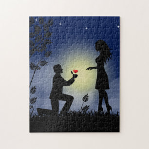 Wil je me voorstellen puzzel laten zien? legpuzzel