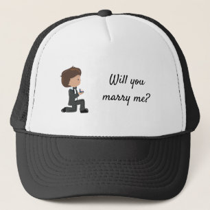 Wil je me voorstellen? trucker pet