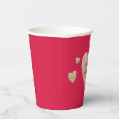 Wil je me vrolijk maken, gepersonaliseerd papieren bekers (Rechts)