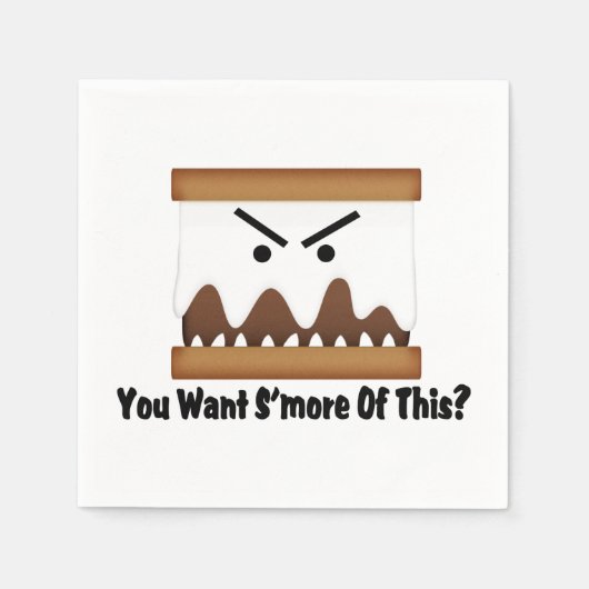 Wil je meer van dit? servetten (Voorkant)