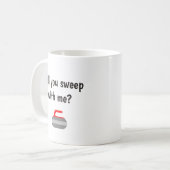 Wil je met me meeslepen - Sporen van Curling Koffiemok (Voorkant links)