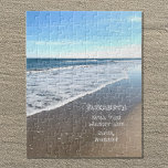 Wil je met me trouwen Beach voorstel puzzel Legpuzzel<br><div class="desc">Hou je allebei van het strand en houd je van puzzels? Dit zal je trouwen me puzzel combineert beide liefdes. De puzzel bevat een prachtige foto van het strand met de woorden: "(Naam) Wil je met me trouwen? Liefde, (Naam)" geschreven in het zand. Dit is een leuke manier om die...</div>