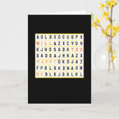 Wil Je Met Me Trouwen Bruiloft Kaart (Gele Bloem)