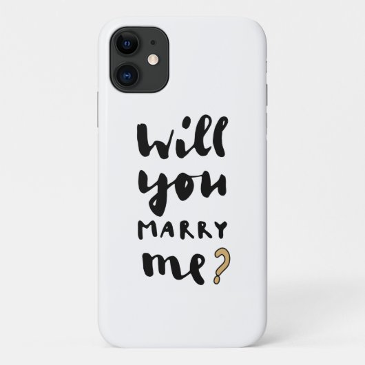 Wil je met me trouwen? Case-Mate iPhone case (Achterkant)