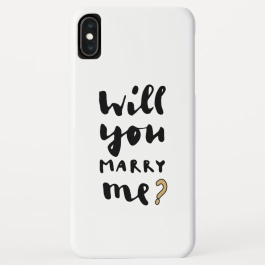 Wil je met me trouwen? Case-Mate iPhone case (Achterkant)