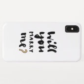 Wil je met me trouwen? Case-Mate iPhone case (Achterkant (horizontaal))