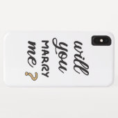 Wil je met me trouwen? Case-Mate iPhone case (Achterkant (horizontaal))