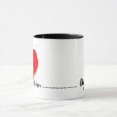 Wil je met me trouwen Coffee Mok Surprise op Back (Midden)