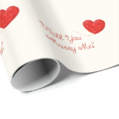 wil je met me trouwen en papier inpakken ? (Rol Hoek)