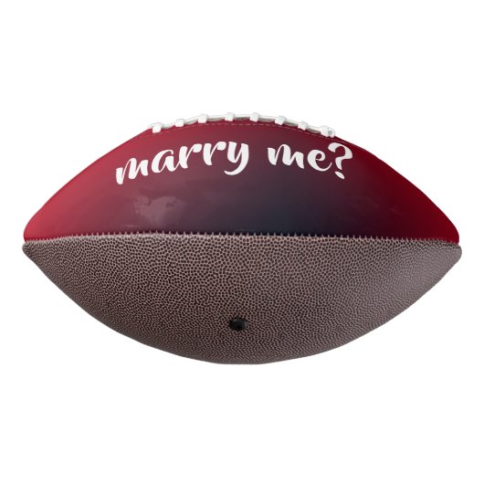 Wil je met me trouwen football door dalDesignNZ? (Gedraaid 270)