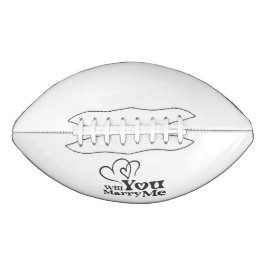 Wil je met me trouwen - Funny Wedding Proposal American Football