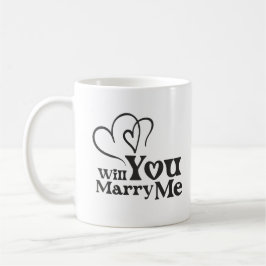 Wil je met me trouwen - Funny Wedding Proposal Koffiemok
