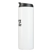 Wil je met me trouwen - Funny Wedding Proposal Thermosbeker (Geroteerd rechts)