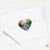 Wil je met me trouwen? hart sticker (Envelop)