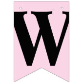 WIL JE MET ME TROUWEN? HUWELIJKSAANZOEK - Roze Kle Vlaggetjes (Tweede vlag)