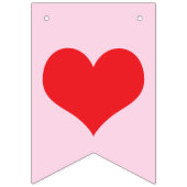 WIL JE MET ME TROUWEN? HUWELIJKSAANZOEK - Roze Kle Vlaggetjes (Eerste vlag)