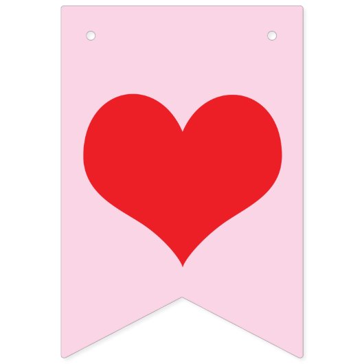 WIL JE MET ME TROUWEN? HUWELIJKSAANZOEK - Roze Kle Vlaggetjes (Eerste vlag)