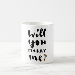 Wil je met me trouwen? koffiemok