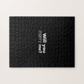 Wil je met me trouwen? legpuzzel (Horizontaal)