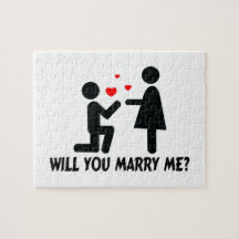 Wil je met me trouwen, Man en vrouw?