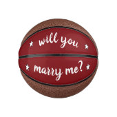 Wil je met me trouwen met basketbal van dalDesignN (Voorkant)