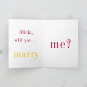 Wil je met me trouwen met een gepersonaliseerd mod kaart (Binnen)