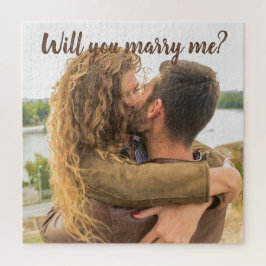 Wil je met me trouwen met een Romantisch paar stij Legpuzzel