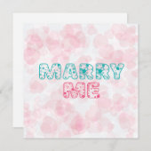 Wil je met me trouwen? Mijn lieve schat Notitiekaartje (Voorkant / Achterkant)