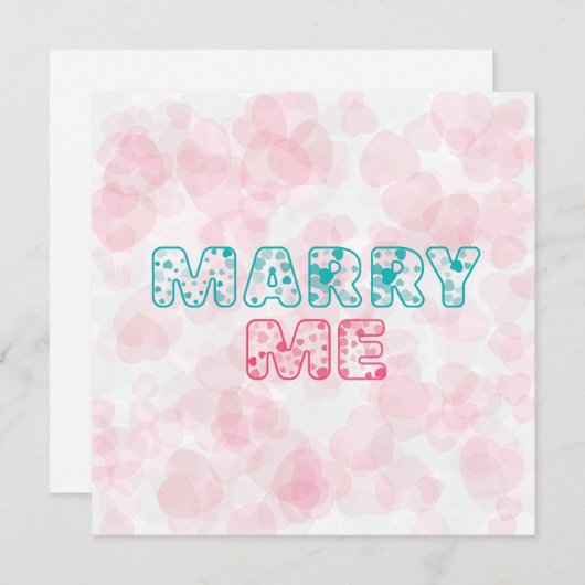 Wil je met me trouwen? Mijn lieve schat Notitiekaartje (Voorkant / Achterkant)