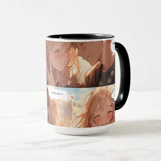 Wil je met me trouwen? mok (Voorkant rechts)