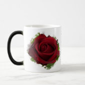 Wil je met me trouwen Morphing Mok Red Rose (Links)