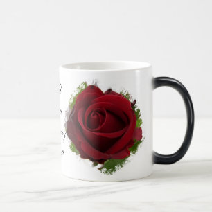 Wil je met me trouwen Morphing Mok Red Rose
