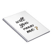 Wil je met me trouwen? notitieboek (Rechterzijde)