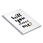 Wil je met me trouwen? notitieboek (Rechterzijde)