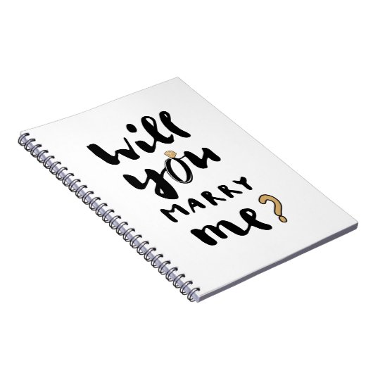 Wil je met me trouwen? notitieboek (Rechterzijde)