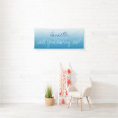 Wil je met me trouwen, Ombre Spandoek (Insitu)