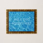 Wil je met me trouwen? onmogelijk legpuzzel (Horizontaal)