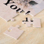 Wil je met me trouwen op een foto? legpuzzel (Zijkant)