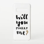Wil je met me trouwen? samsung galaxy s10 hoesje<br><div class="desc">Wil je met me trouwen? Verras je grote liefde op een creatieve en grappige manier met dit mooie en originele cadeauidee. Romantisch en tegelijkertijd een grappige manier voor je huwelijksvoorstel.</div>
